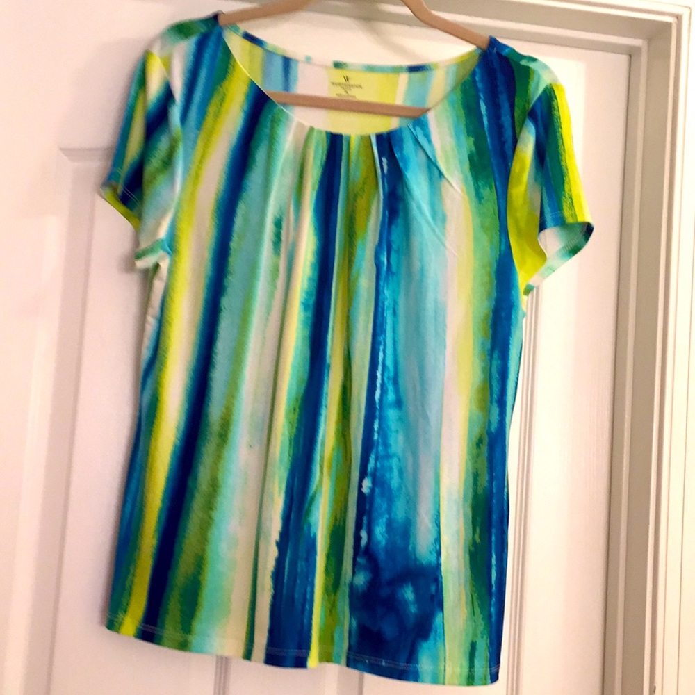 Worthington pleated blouse